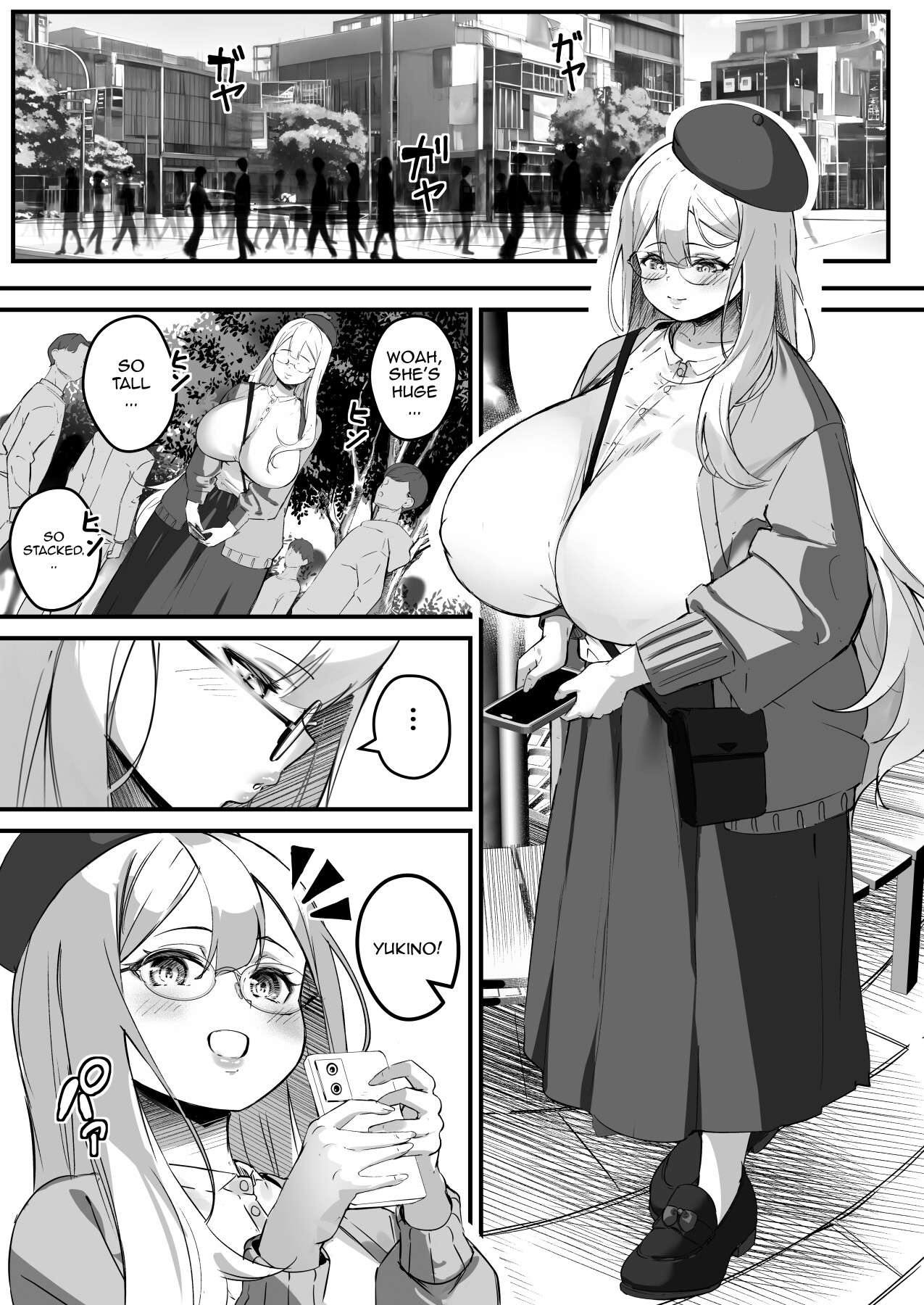 Hentai Manga Comic-My 2-Meter-Tall Younger Girlfriend-Read-5